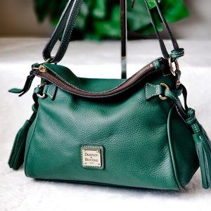 Dooney & Bourke Pebble Samba Tassel Shoulder Hobo